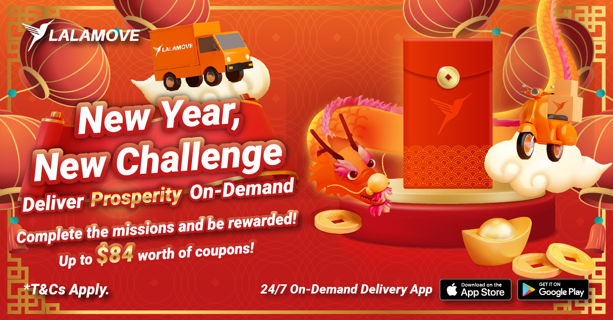 Be Rewarded With Up To 84 Lalamove Coupons